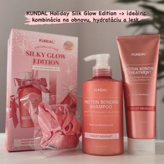 ☝️Vlasy si zaslúžia rovnakú pozornosť ako pleť. KUNDAL Holiday Silk Glow Edition je ideálna kombinácia na obnovu,...