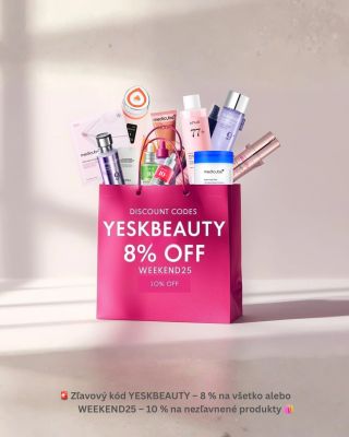 Len láska pre tvoju pleť 🌸 Použi kód YESKBEAUTY a získaj 8 % zľavu na všetko, alebo WEEKEND25 pre 10 % na nezľavnené...
